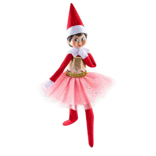 Picture of ELF ON THE SHELF - PINK SPARKLE DRESS ELF CLOTHES